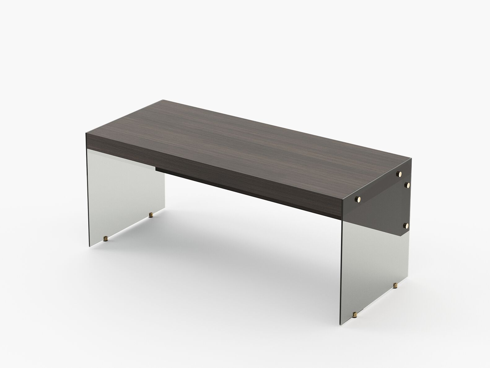 Прямоугольный стол из дерева и стекла Laskasas Essence ARCH-00144173 - Вид №2