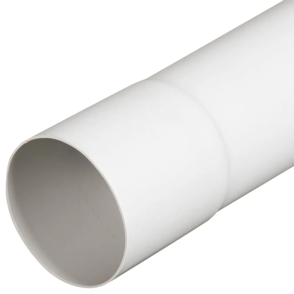 Труба водосточная с раструбом 80x2000 мм цвет белый Santreyd STLM-2031863