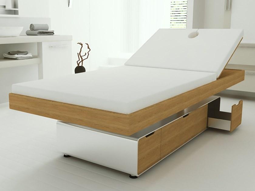 CODE Электрическая массажная кровать с основанием из дуба и стали Aktice spa sun-id-1473404 - Вид №1