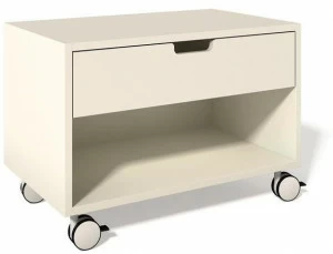 Müller Small Living Лаковая прикроватная тумба с ящиками на колесиках