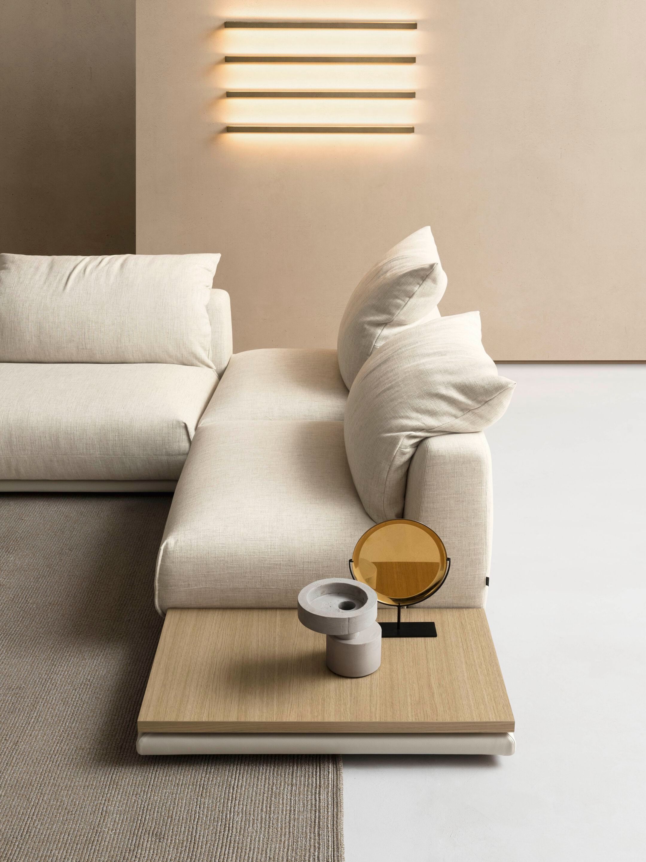 Секционный диван из ткани Alf DaFrè LAND ARCH-00112667 - Вид №7