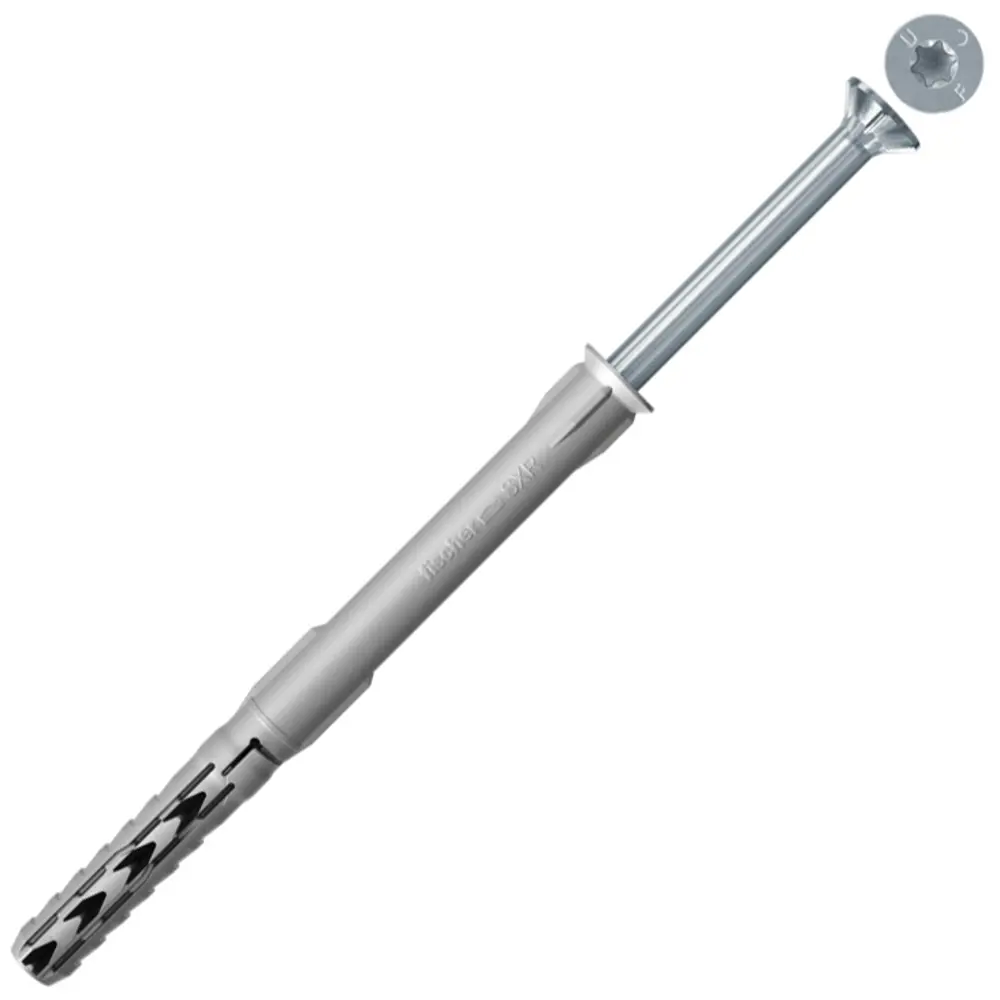Дюбель фасад.SXR 10X120T шур.потай(50шт) 82150251 STLM-2003221 FISCHER 