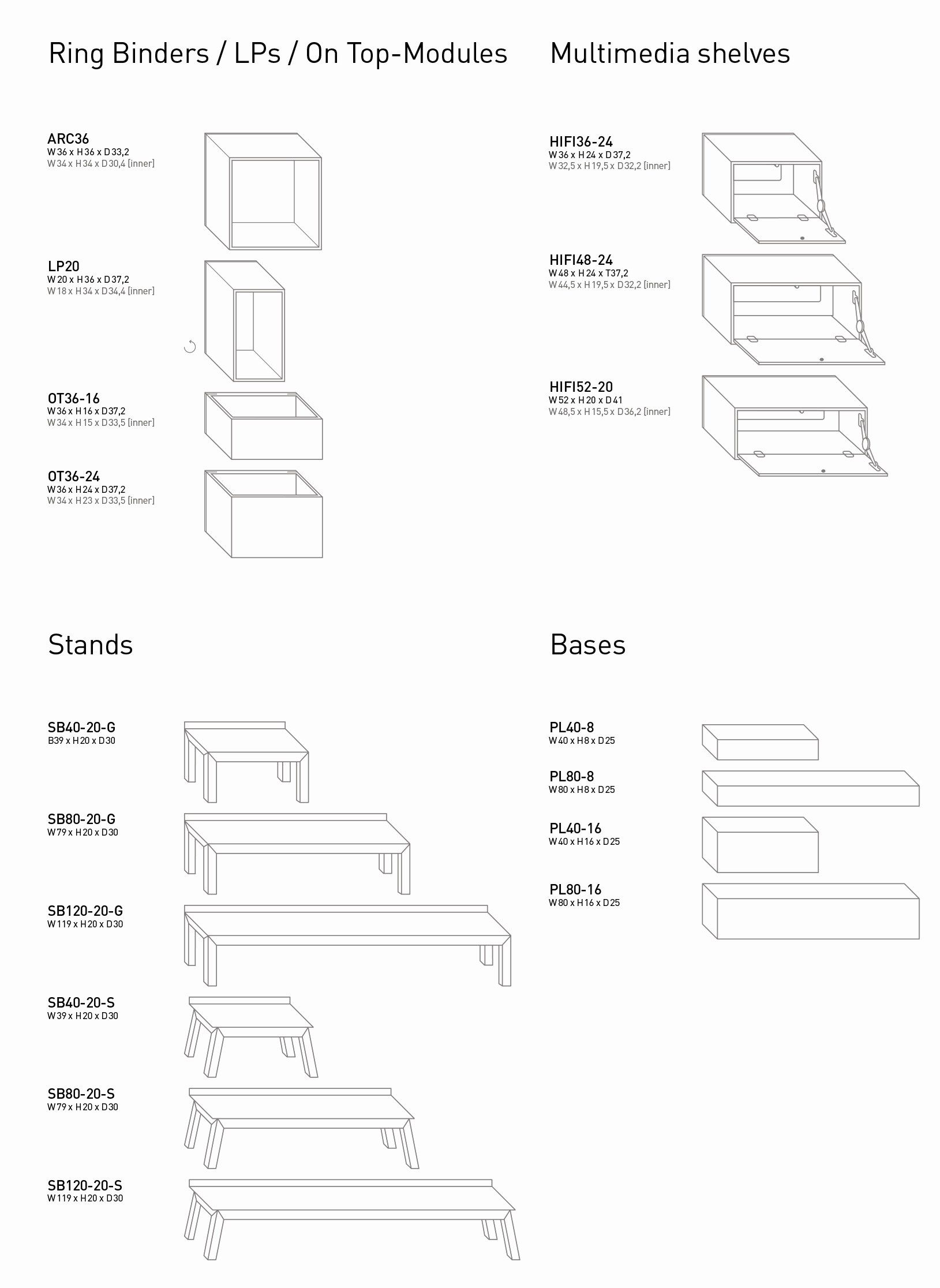 Угловой настенный книжный шкаф Cubit by Mymito ARCH-00081645 - Вид №5