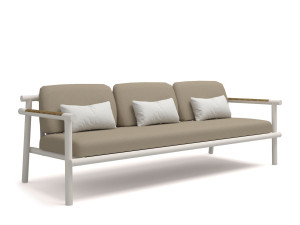 Алюминиевый садовый диван с порошковым покрытием
