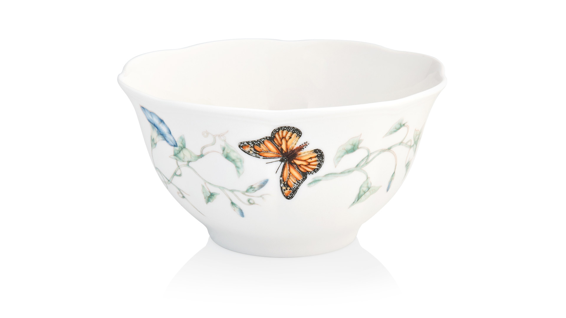 10524863 Lenox Салатник индивидуальный Lenox "Бабочки на лугу" 14,5см Фарфор  - Вид №1