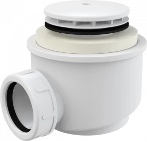 Сифон для душевого поддона, белый