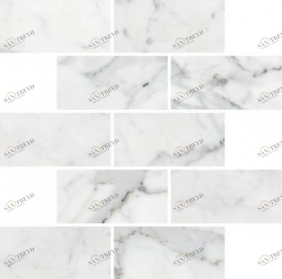 Мозаика K-1000/LR/m13 MARBLE TREND CARRARA 30,7х30,7 Kerranova sun-id-328975