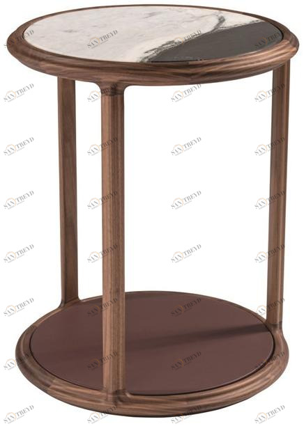 Visionnaire Круглый журнальный столик из мрамора King's cross sun-id-1431811