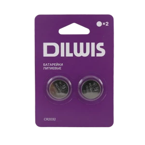 Батарейка литиевая DILWIS CR2032 2 шт 89454206 STLM-2133736