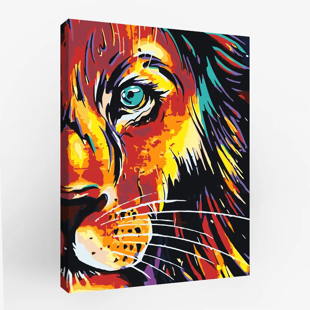 Картина по номерам Взор короля 40х50 см FBRUSH STLM-2155396 - Вид №1