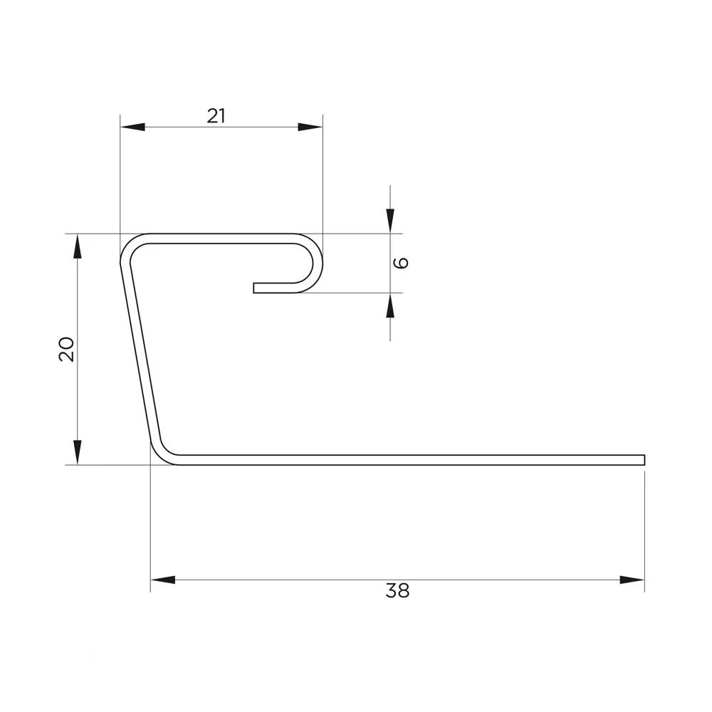 J-Профиль для сайдинга MONLID цвет коричневый STLM-2105243 - Вид №1