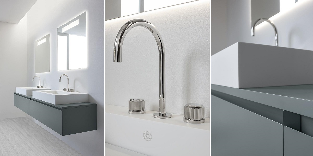 Мебель для ванной в матовой отделке Manhattan MH2 OASIS BATHROOM Master Manhattan - Вид №1