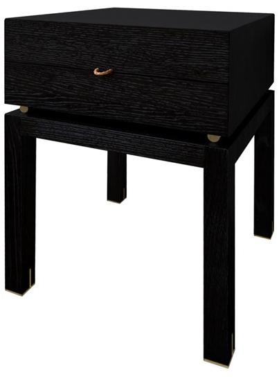 Garbarino Тумбочка из дуба квадратная с ящиками Elementare 102 tnt  - Вид №1