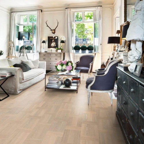 Паркетная доска Kahrs Дуб Палаццо Бьянко 2600200531 - Вид №5