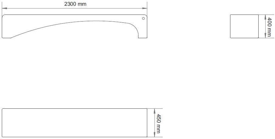 ENCHO ENCHEV - ETE Бетонная скамейка без спинки  186  - Вид №4