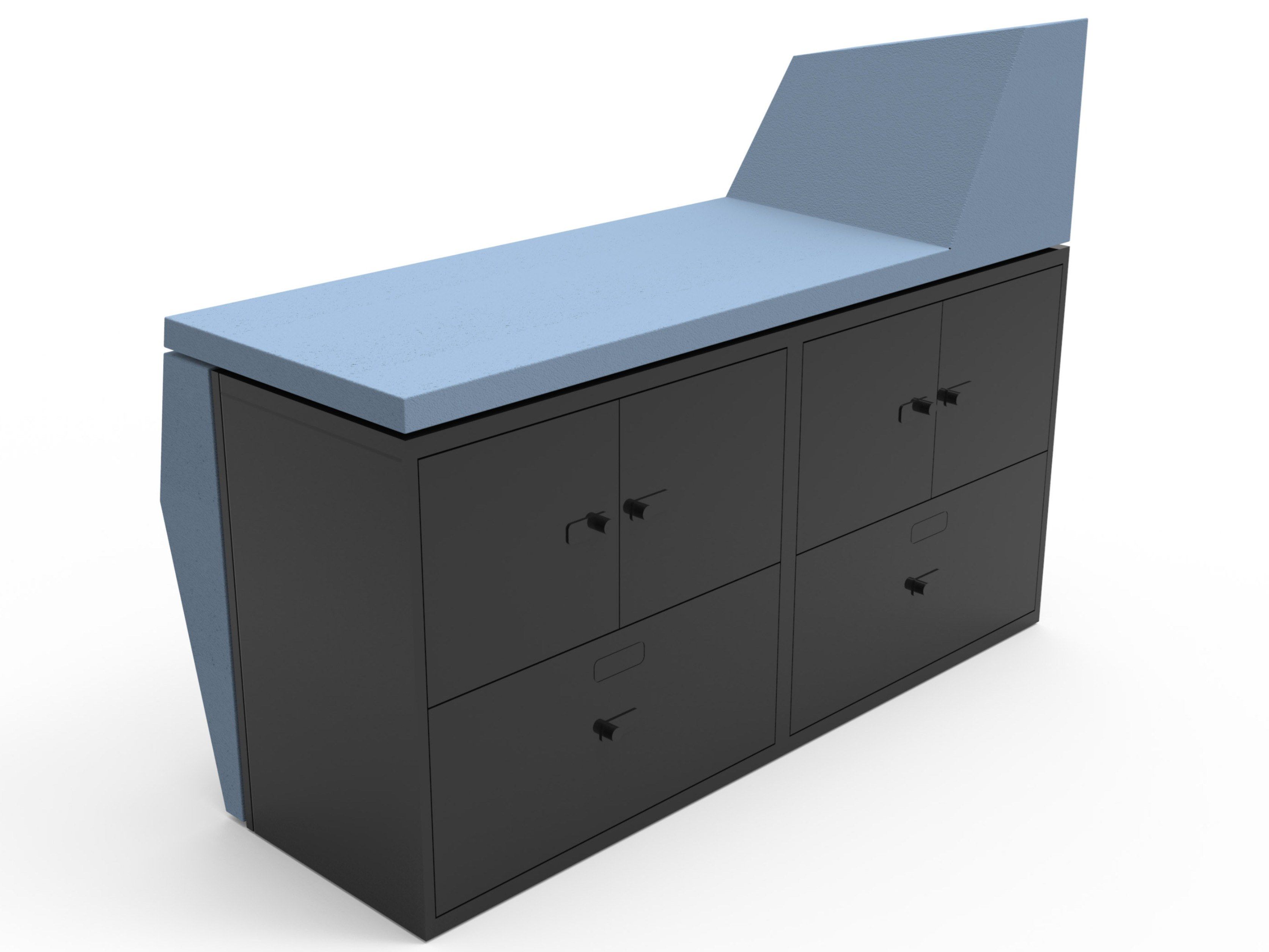 Обивка офисных модулей из пены QM Quinze & Milan LEAN ARCH-00124076 - Вид №28