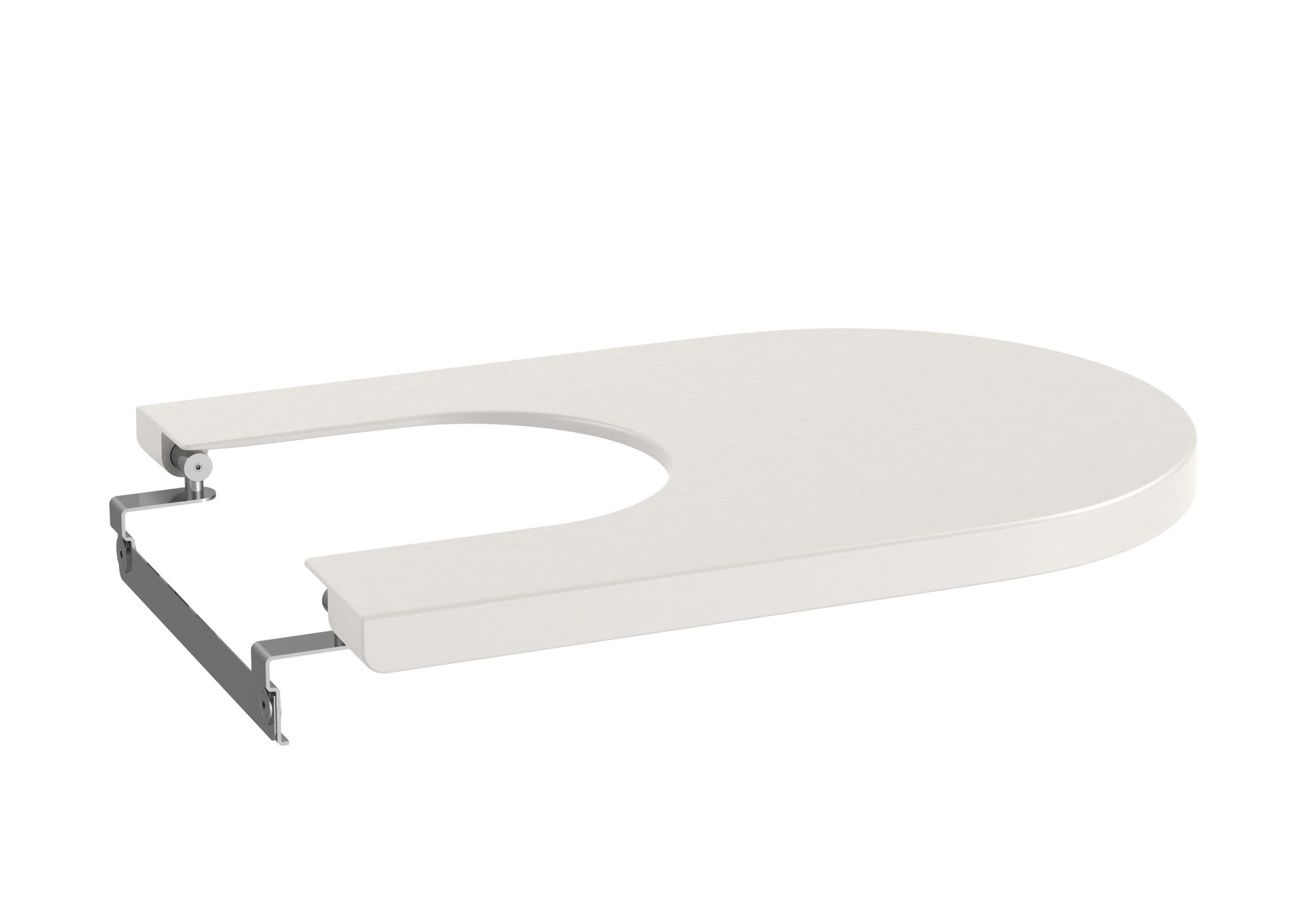 A80652265B ROUND - SUPRALIT® крышка для биде с плавным опусканием ROCA Inspira 