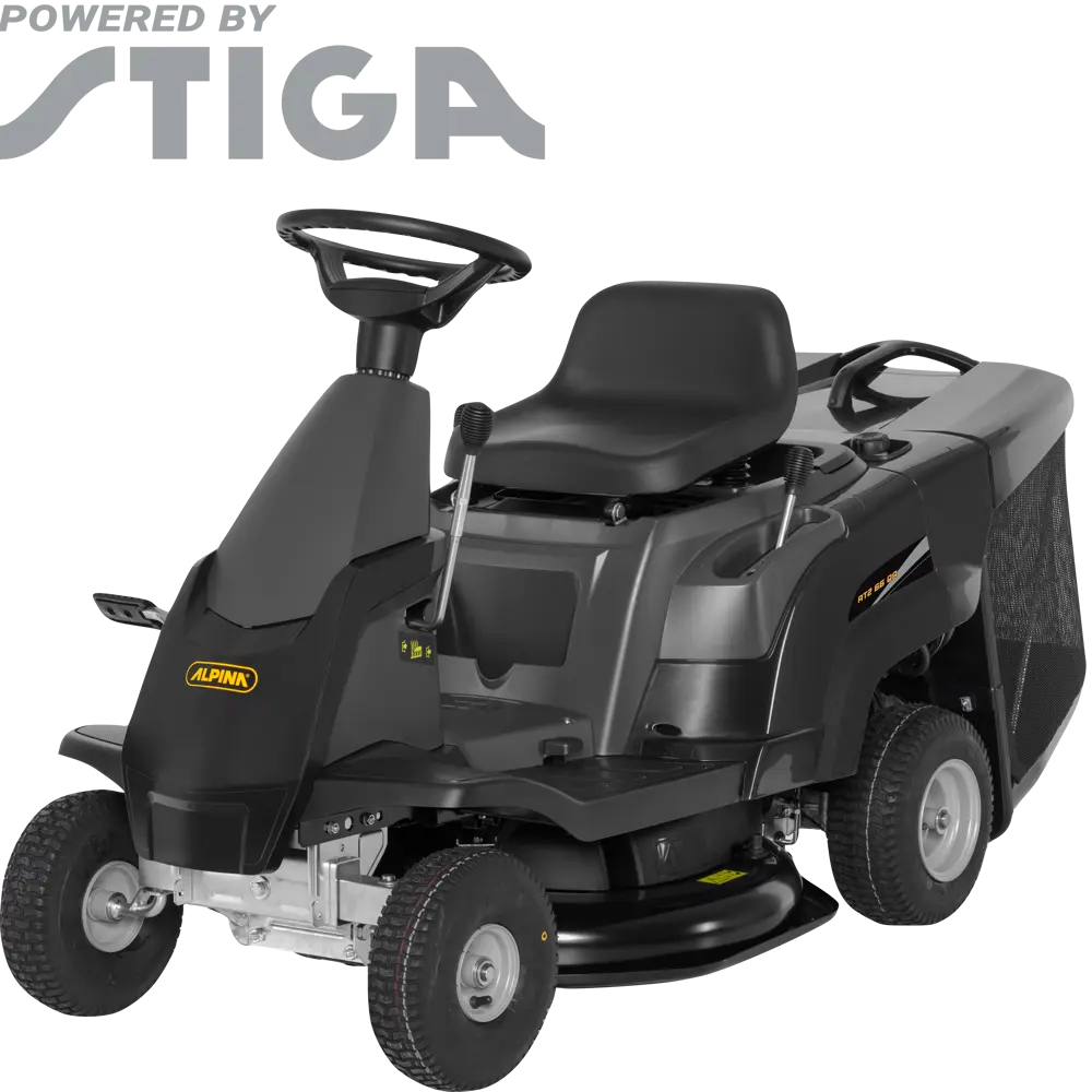 Газонокосилка-райдер бензиновая Alpina AT 2 66 QA, 5 л/с, 66 см STLM-2048923