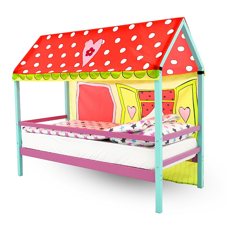 Накидка для кровати-домика Svogen игровая "Кукольный домик" БЕЛЬМАРКО  00-3873201 Зеленый Santreyd  - Вид №2