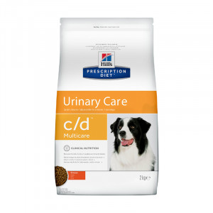 Т00002943 Корм для собак Hill"s Prescription Diet Canine C/D профил.рецидивов МКБ струвит.типа, курица сух.2кг Hill's
