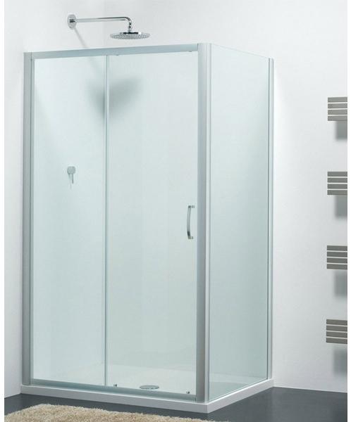 Provex Industrie Стеклянный душевой бокс с раздвижной дверцей Arco/arco free sun-id-1380287 - Вид №1