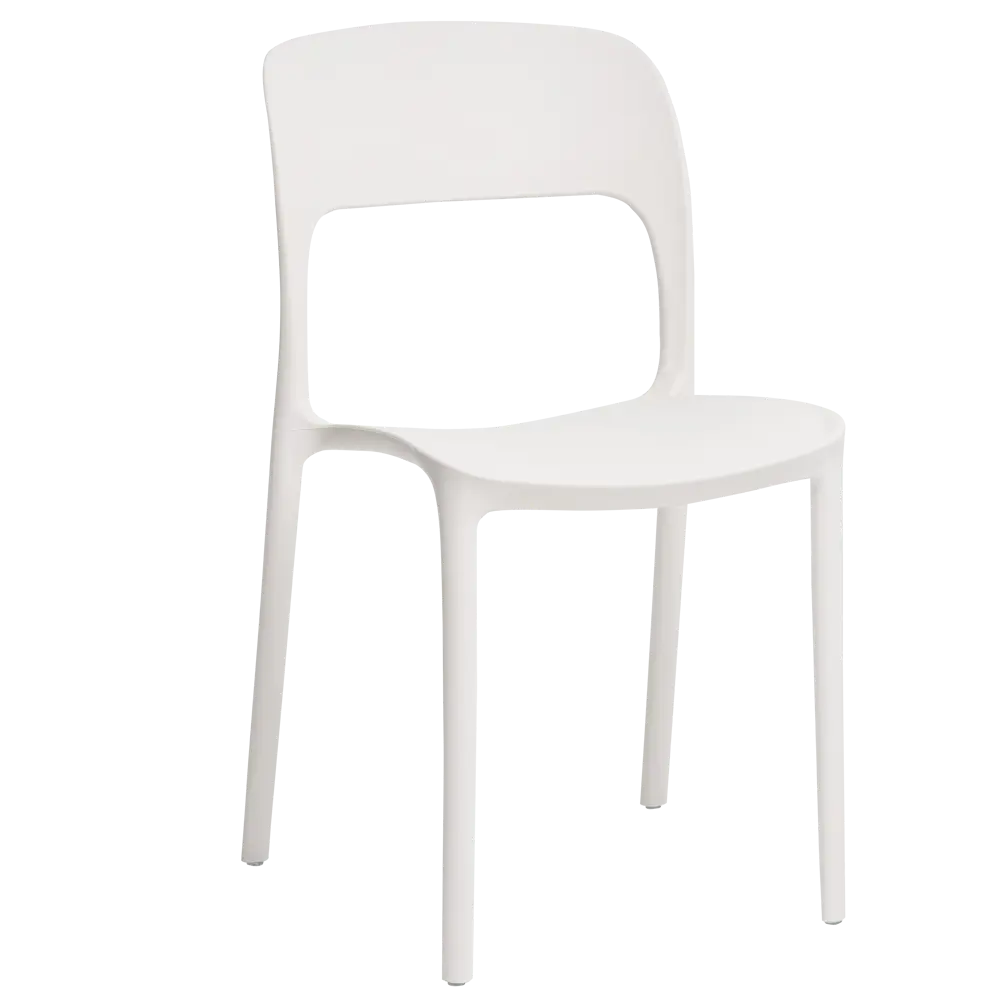 Стул Sedara 45x83x56 см полипропилен цвет белый Santreyd STLM-2083245
