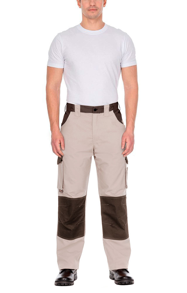 4973746 Костюм  NEW цвет серый песок с серым хаки STATUS  Летняя спецодежда  размер 64-66/170-176  - Вид №7