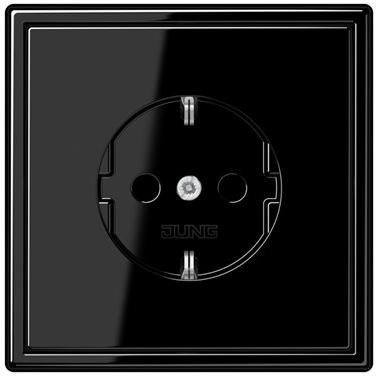 JUNG Пластиковая электрическая розетка Ls 990 sun-id-1446200 - Вид №3