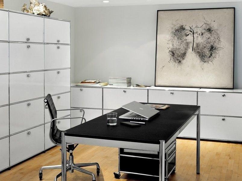 USM Модульный офисный шкаф из металла Usm haller system sun-id-1451170 - Вид №2