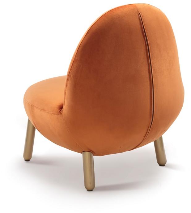 Scarlet Splendour Кресло обитое бархатом Cirrus sun-id-1448363 - Вид №3