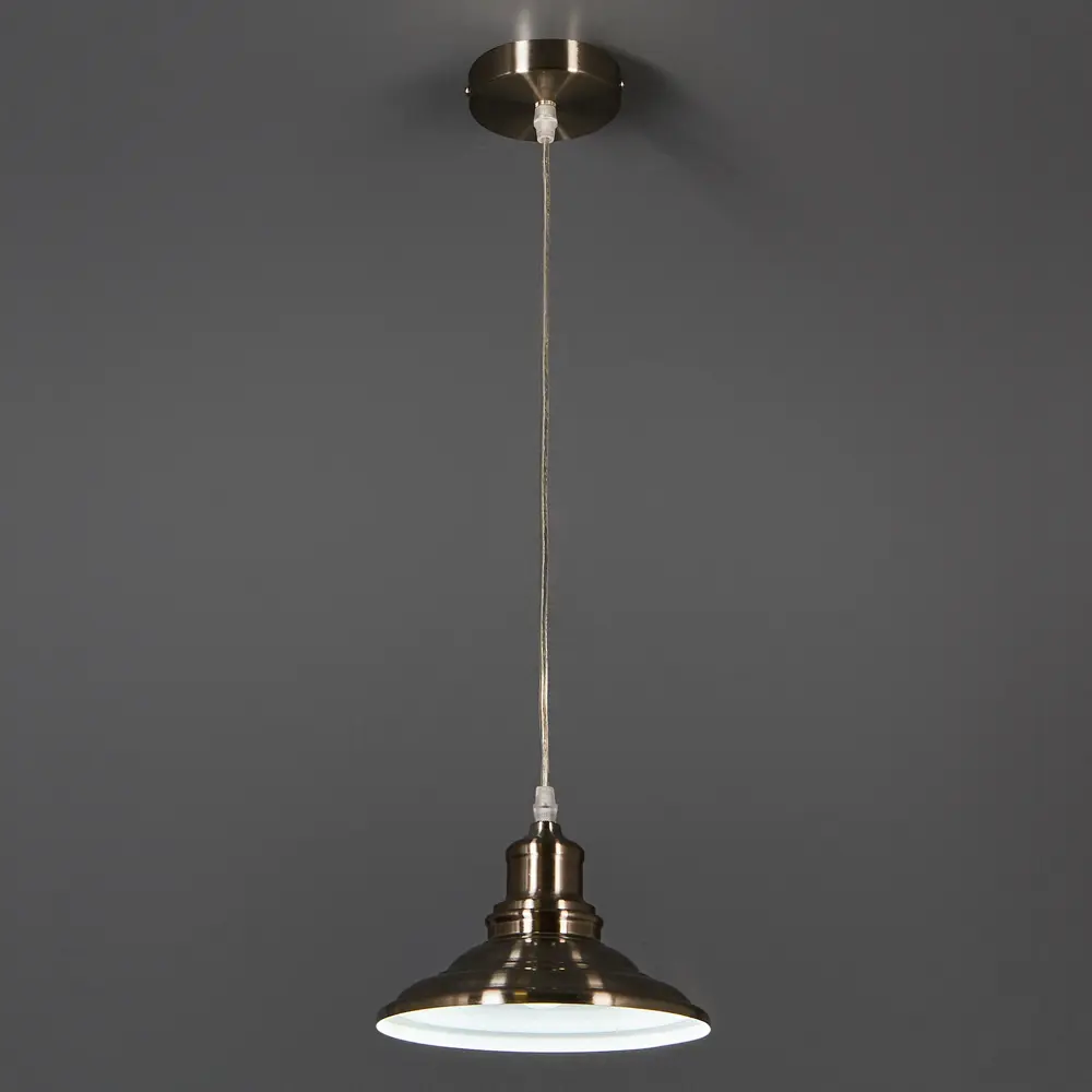 Светильник подвесной Cymbal PL-600 1xE27x40 Вт 2 м² цвет хром CAMELION STLM-2197035 - Вид №1