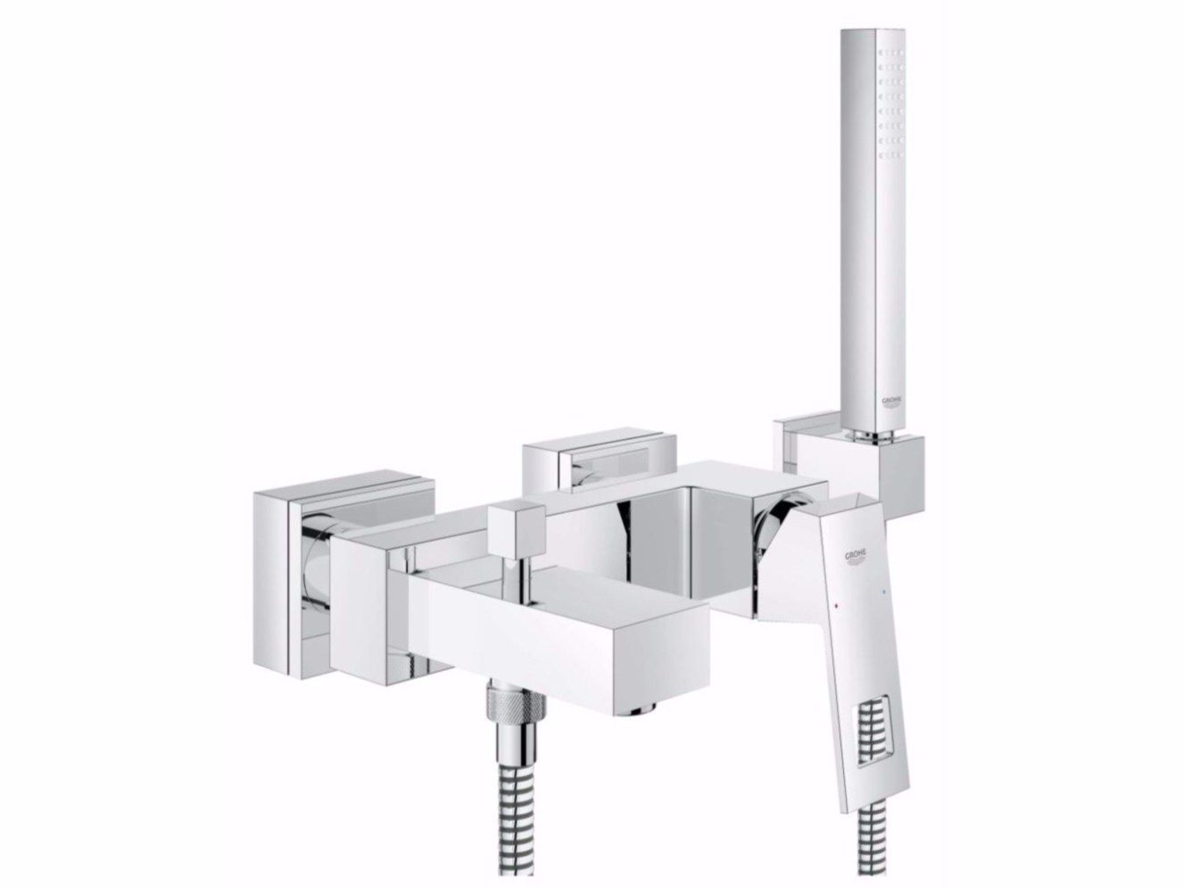 Настенный смеситель для ванны с ручным душем Grohe Eurocube ARCH-00035237 - Вид №1