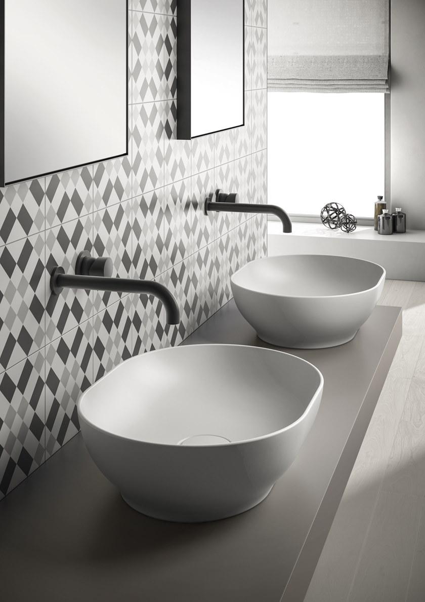 Накладная раковина на столешницу  овальная Olympia Ceramica LAVABI D'ARREDO sun-id-1375192 - Вид №6