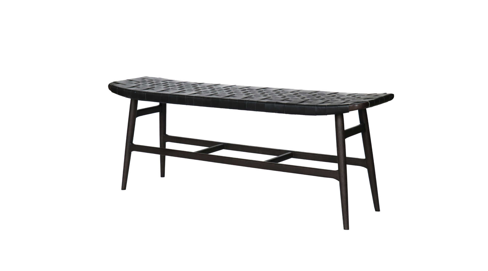 Сиденье с кожаными полосками Freja Bench Stellar Works FE-S620-LS