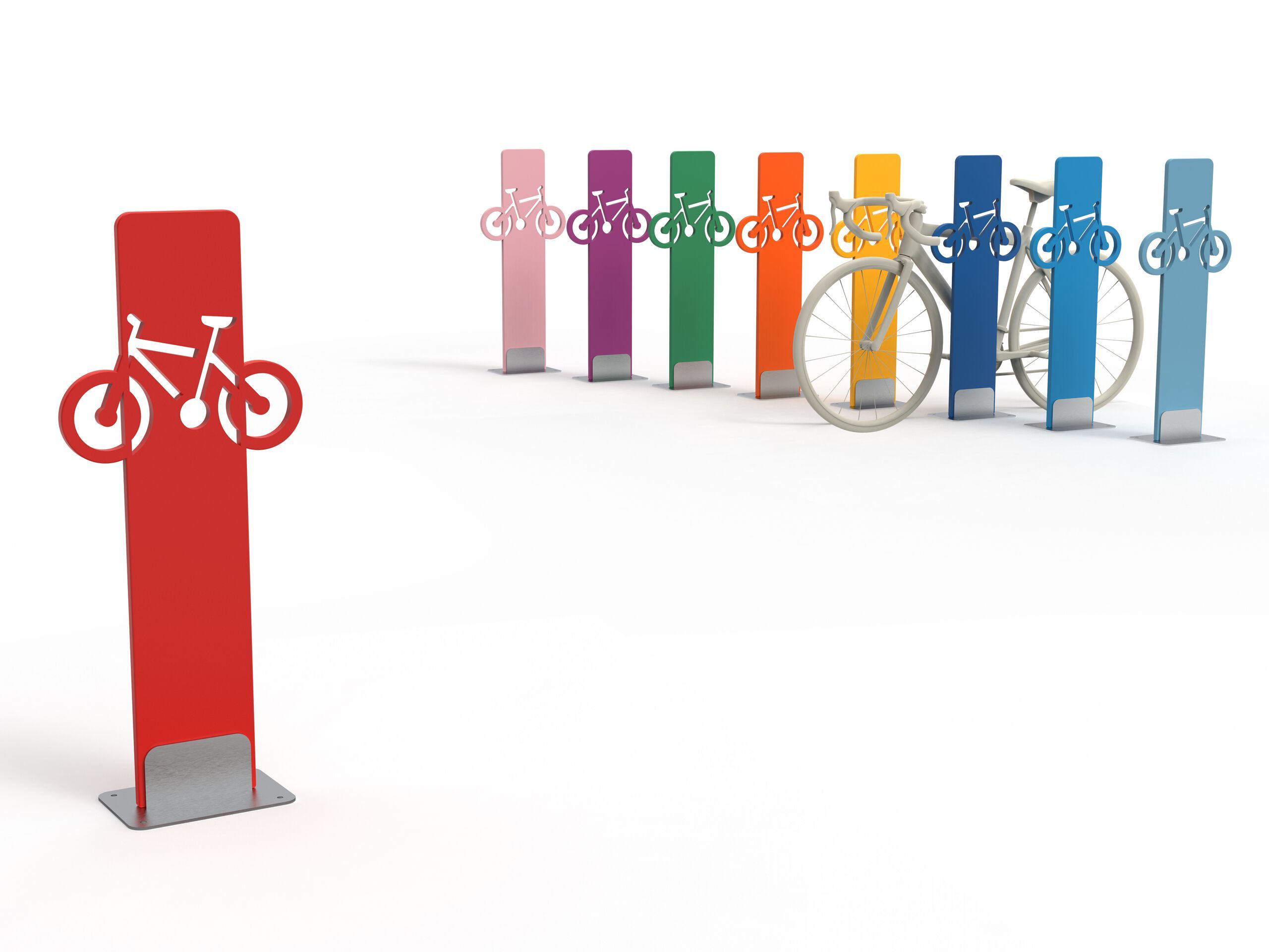 Стойка для велосипедов из полиэтилена Donye ALBO ARCH-00146218 - Вид №1