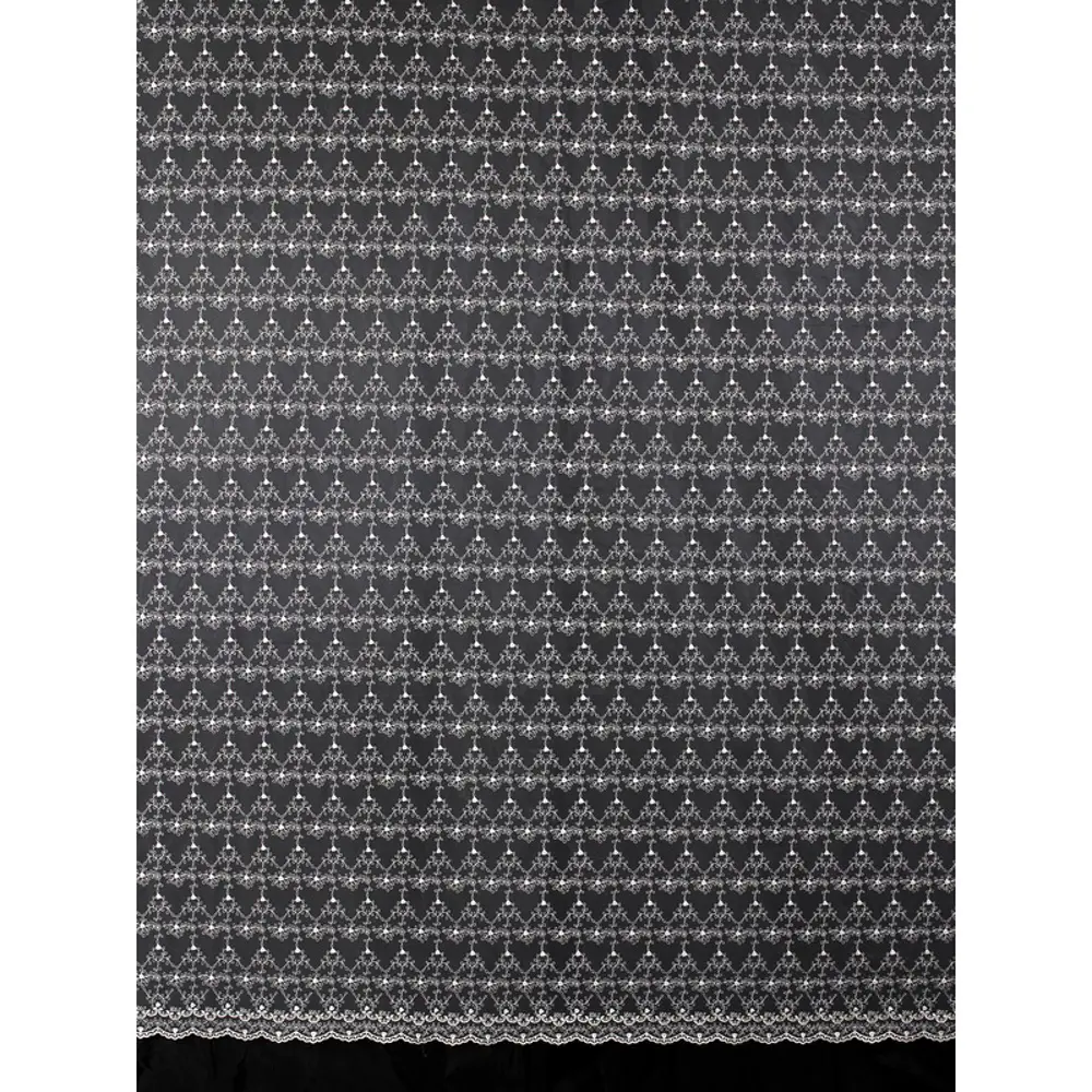 Тюль с вышивкой на сетке «Семечки» 1 п/м 280 см цвет кремовый ELIT HOME STLM-2196663 - Вид №2