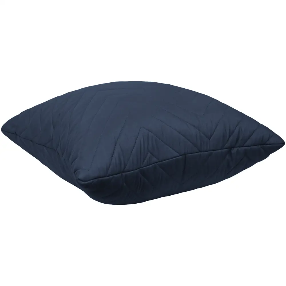 Декор-подушка Inspire Nicolosi 45×45 см в бархатистом черно-синем исполнении 89334508 STLM-1028445 - Вид №1