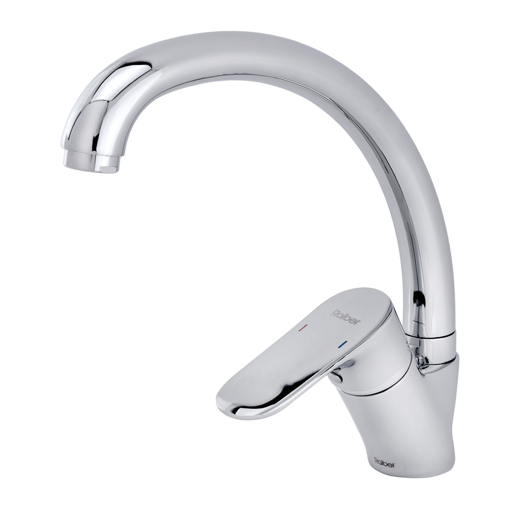 R5003 Смеситель для кухни Primo однорычажный, боковой Raiber 