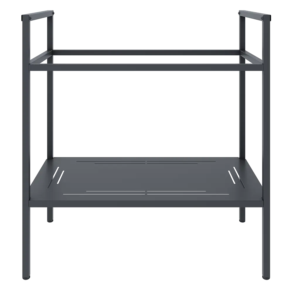 Опора для раковины Konsensa Бруклин 80 75.5x81 см цвет черный с раковиной Cersanit Como  80 см STLM-2001512