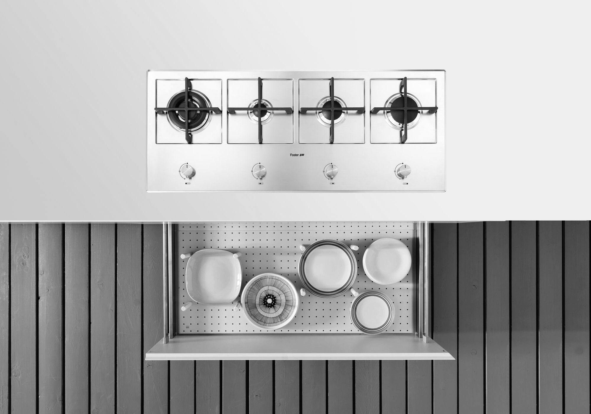 7606032 Варочная панель KE Line 7606032 Fosterspa  - Вид №2