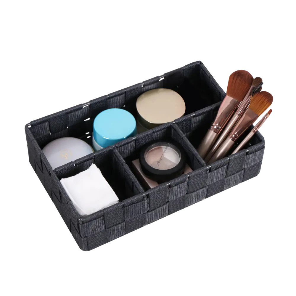 Корзина Sensea Silk с разделителями 26x17 см, цвет серый Без серии STLM-2122867 - Вид №4