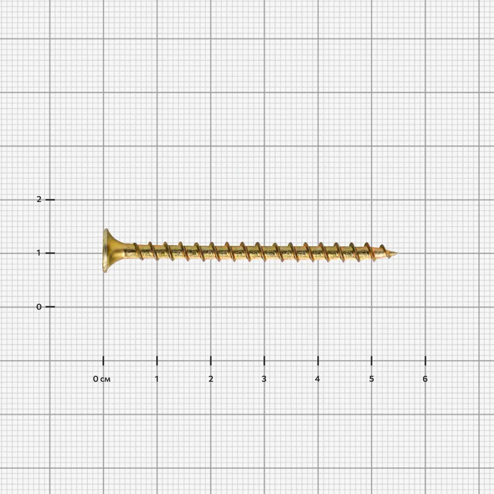 Саморезы по дереву DILWIS оцинкованные 3.5x55 мм (1 кг) 89386212 STLM-1578883 - Вид №2