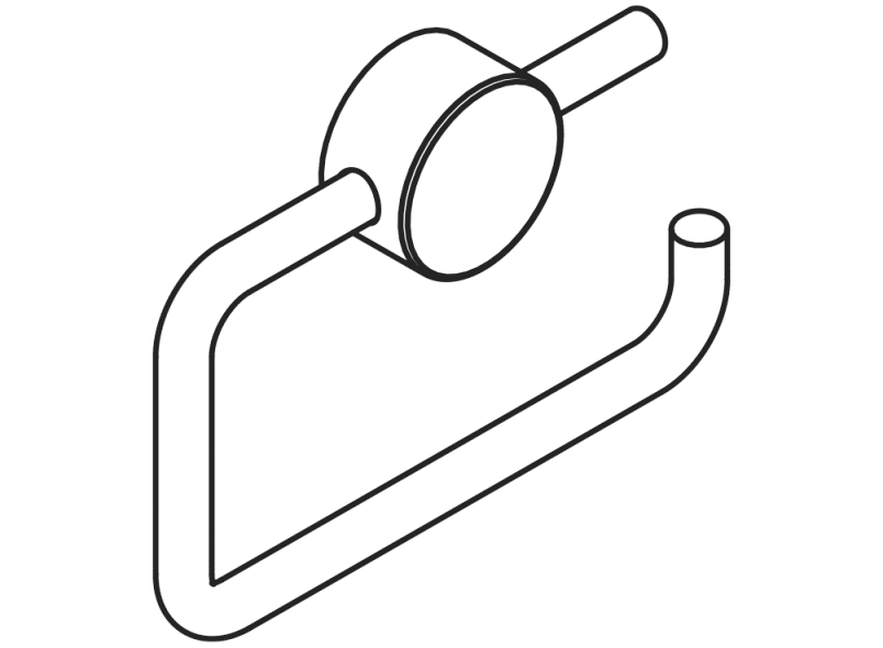 815.21.10040 держатель для туалетной бумаги HEWI WC-Accessoires  - Вид №5