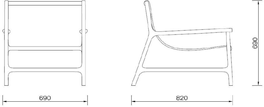 Morelato Мягкое кожаное кресло с подлокотниками Joyce 3814/f - Вид №6