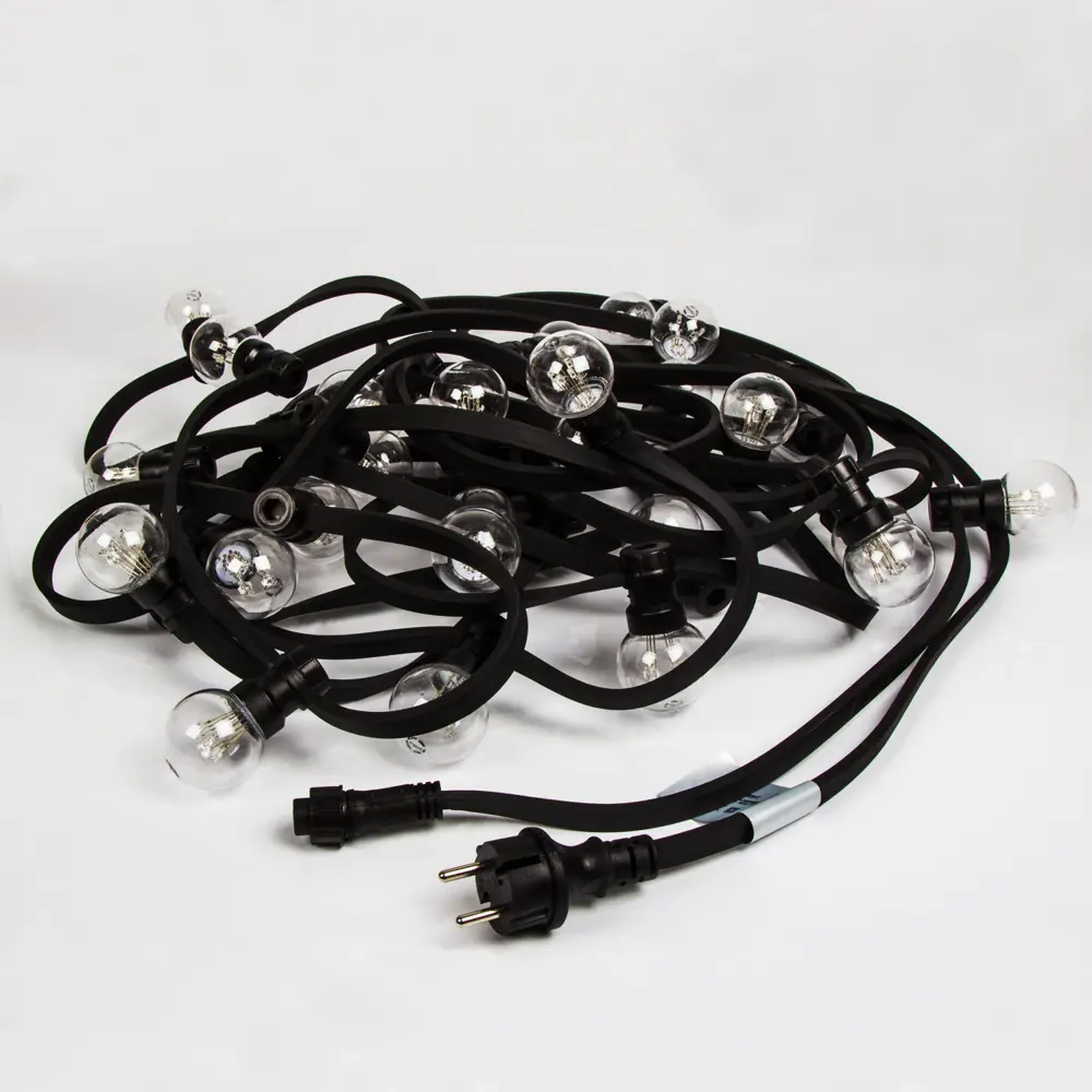 Гирлянда белт-лайт из лампочек Neon-Night Belt Light 10 м 30 ламп цвет желтый Santreyd STLM-2081025 - Вид №4