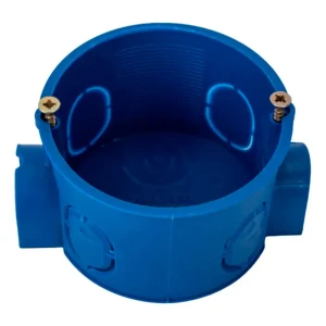 Подрозетник Gusi Electric 60x40 мм с лапками IP20 цвет синий