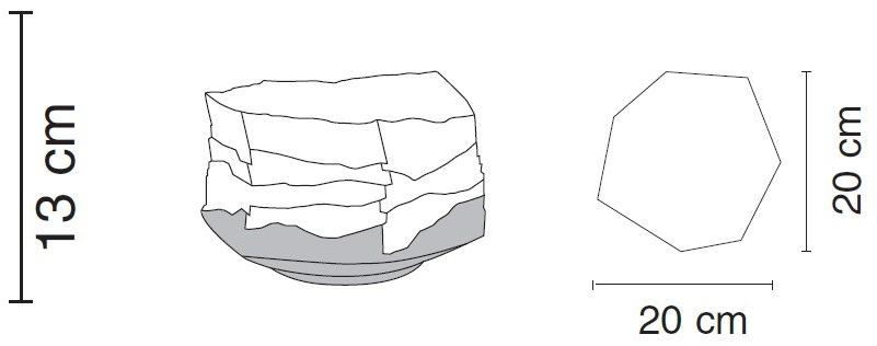 Fos Ceramiche Фарфоровая чаша Erosum C-09 - Вид №2