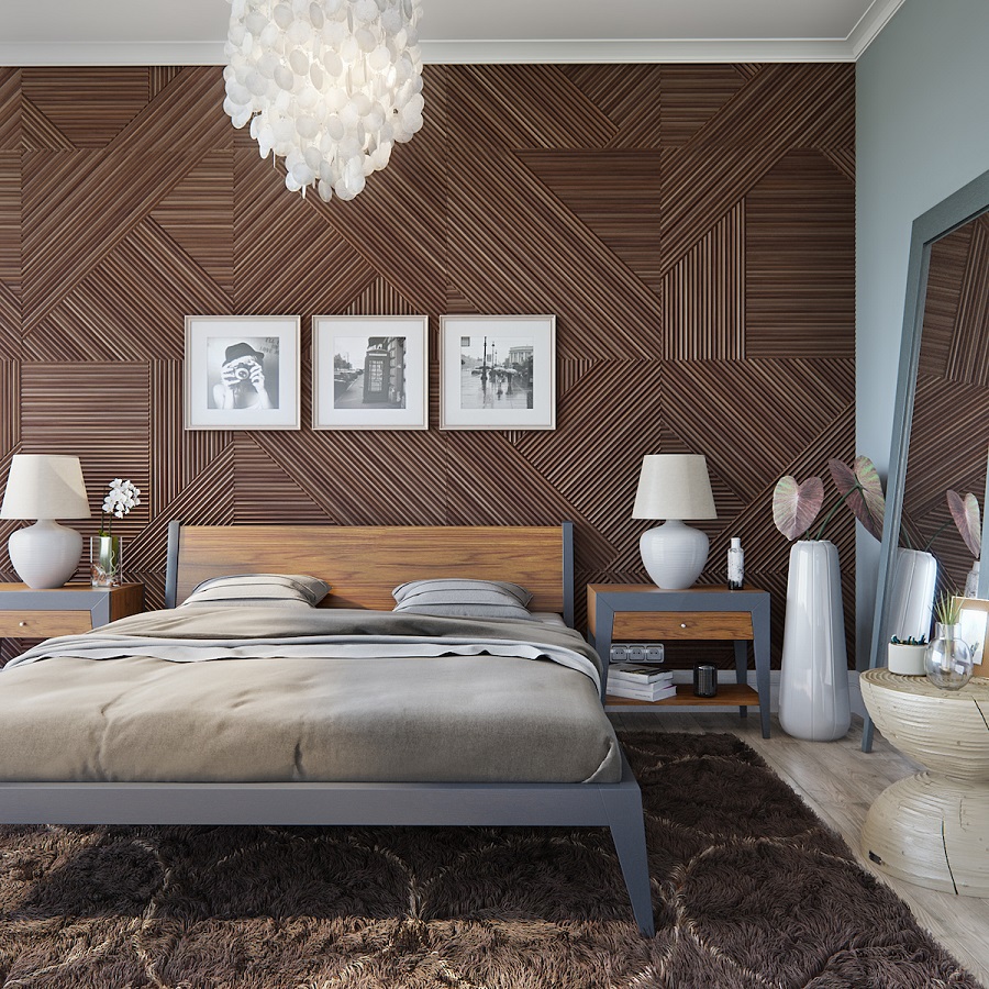 Кровать Fly, 180 см, орех BraginDesign BR313L - Вид №1