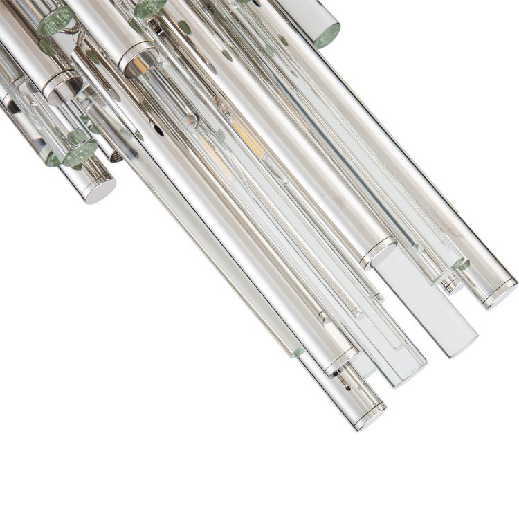 Люстра Gigi 7 nickel от Delight Collection прозрачная/никель KM0931P-7 nickel DELIGHT COLLECTION ДИЗАЙНЕРСКИЕ 247095 Прозрачный;никель  - Вид №2