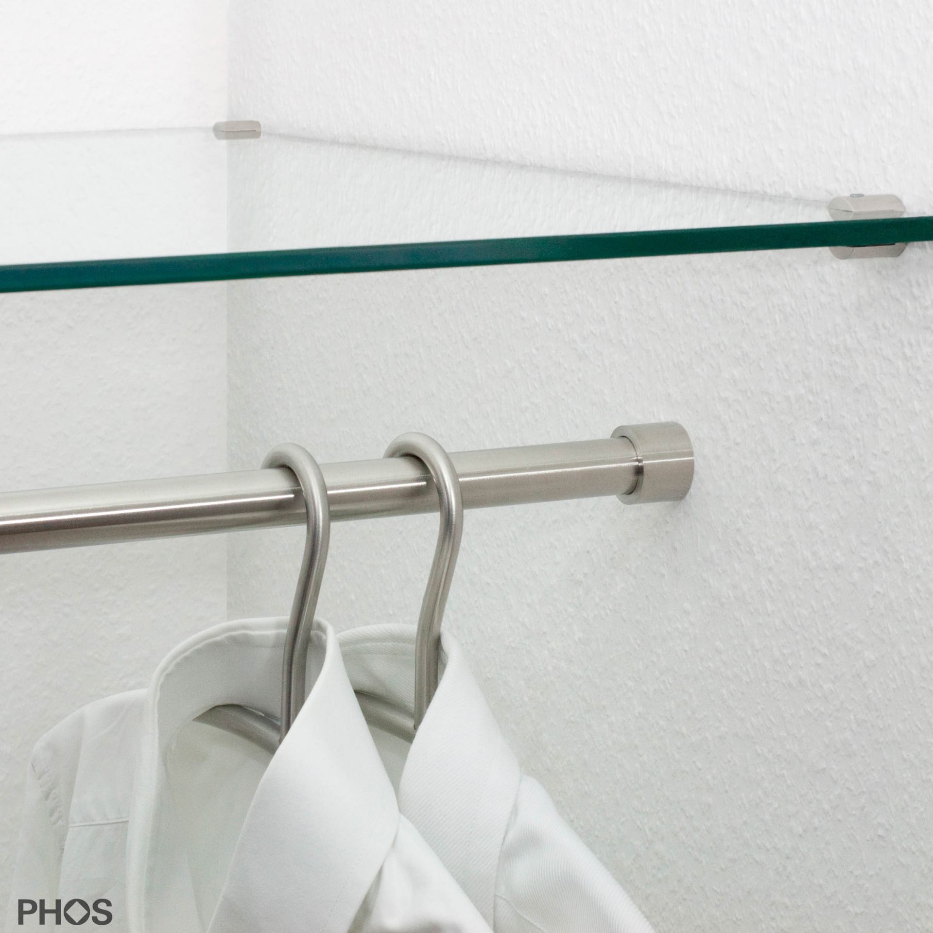 GSRN30-1 Рейка в виде трубы ø30 мм от 50 до 100 см - на заказ PHOS  - Вид №2